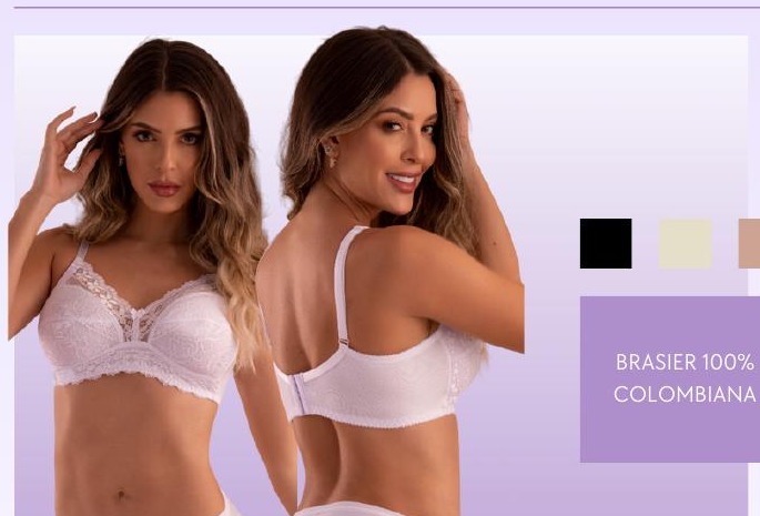 Brasier clásico encaje